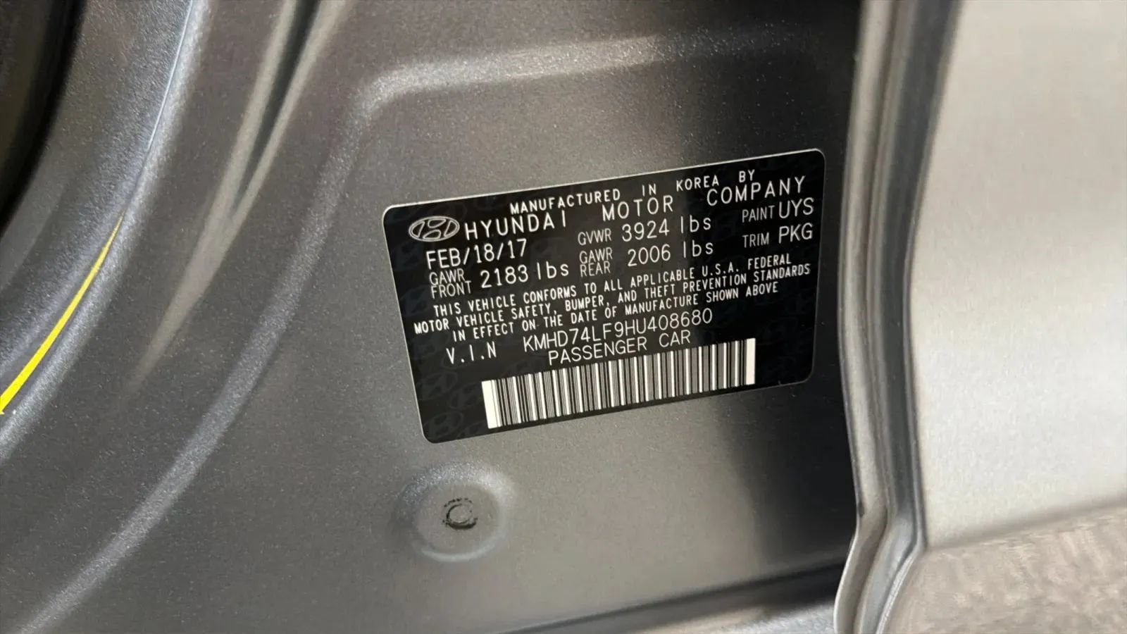 Used 2017 Hyundai Elantra SE FWD image 20