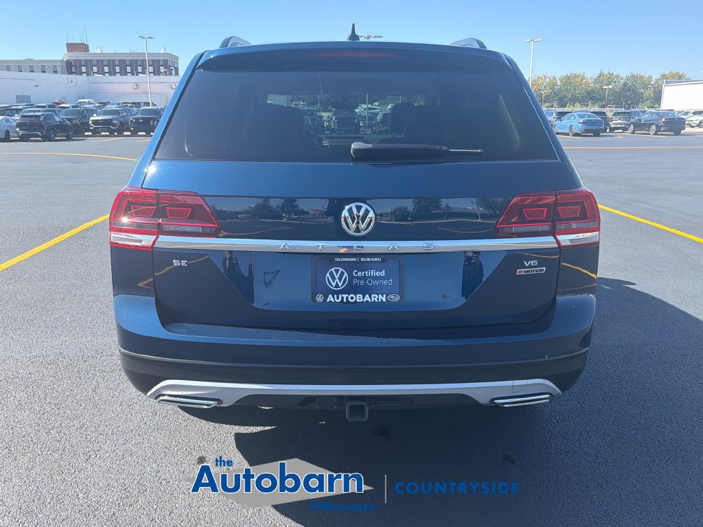 Certified 2020 Volkswagen Atlas SE w/ Panoramic Sunroof Package AWD/4WD image 5