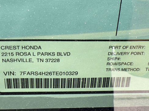 New 2026 Honda CR-V LX image 17