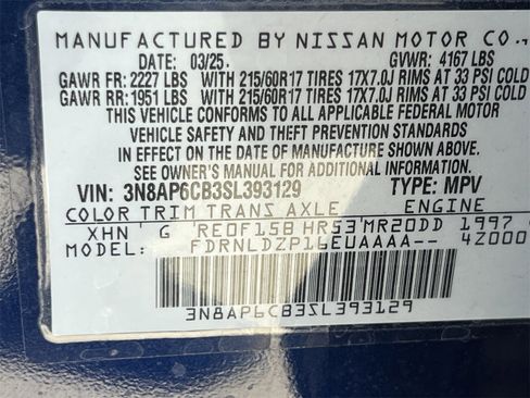 Certified 2025 Nissan Kicks SV w/ SV Premium Package image 30