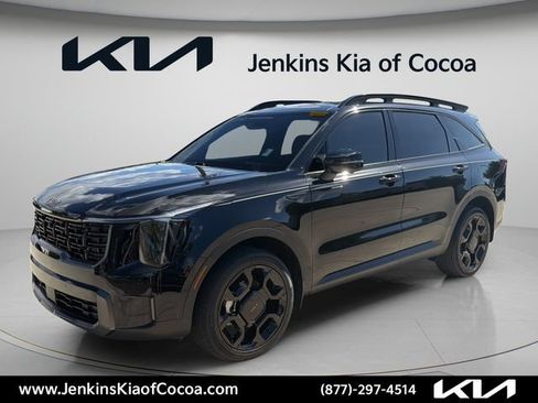 Certified 2025 Kia Sorento SX Prestige w/ Olive Brown Leather Package AWD/4WD image 10