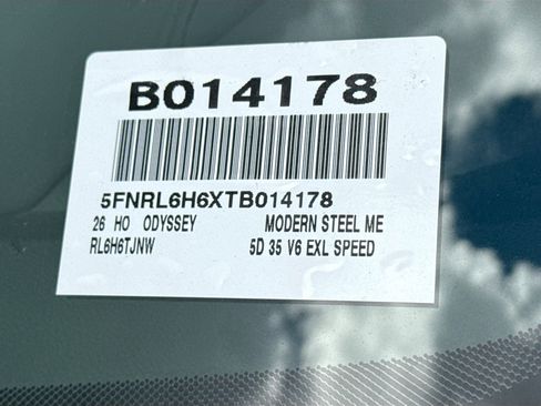 New 2026 Honda Odyssey EX-L image 27