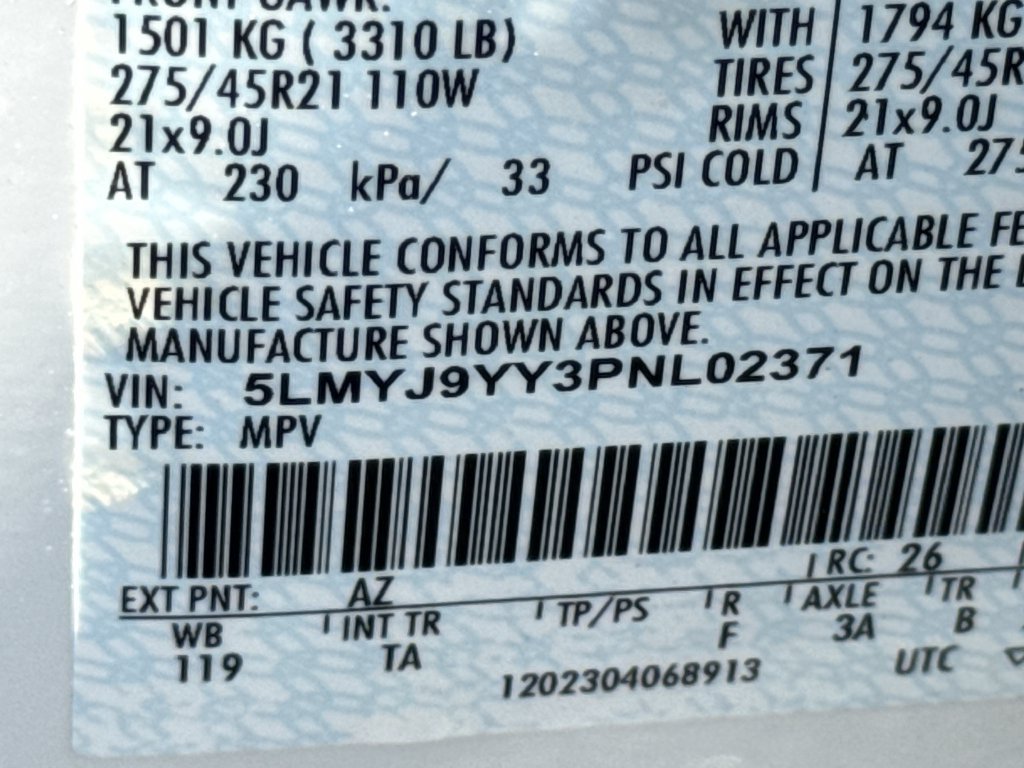 Used 2023 Lincoln Aviator Black Label Grand Touring AWD/4WD image 33
