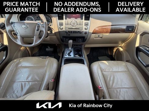 Used 2015 Nissan Armada Platinum w/ 2nd Row Captain Seat Package image 30