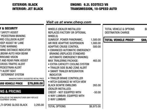 Used 2023 Chevrolet Suburban High Country w/ Max Trailering Package AWD/4WD image 4