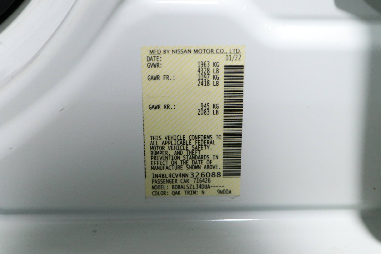 Used 2022 Nissan Altima 2.5 SR FWD image 29