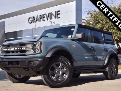 Certified 2022 Ford Bronco Big Bend