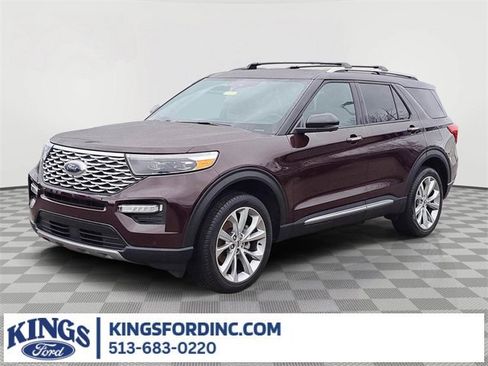 Certified 2023 Ford Explorer Platinum w/ Technology Package image 1
