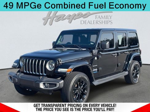 Used 2021 Jeep Wrangler Unlimited Sahara w/ Cold Weather Group image 1