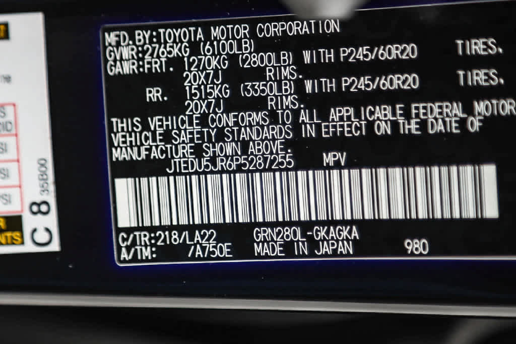 Used 2023 Toyota 4Runner Limited RWD image 26