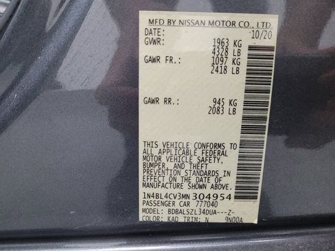 Used 2021 Nissan Altima 2.5 SR image 33