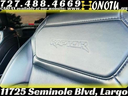 Used 2021 Ford F150 Raptor w/ Equipment Group 801A High image 33