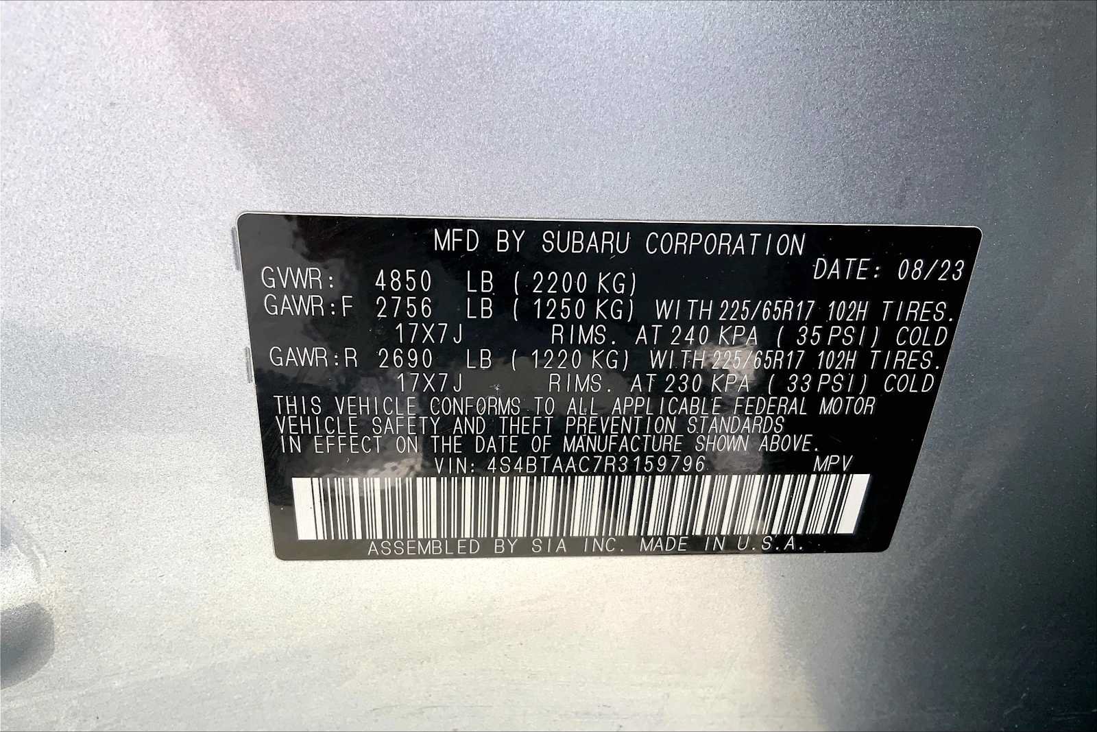 Used 2024 Subaru Outback AWD/4WD image 33