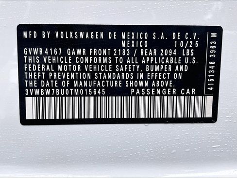 New 2026 Volkswagen Jetta Sport image 18