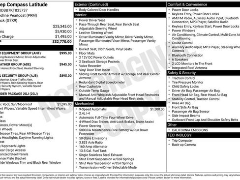 Used 2019 Jeep Compass Latitude w/ Popular Equipment Group image 15