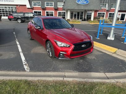 Used 2018 INFINITI Q50 Red Sport 400