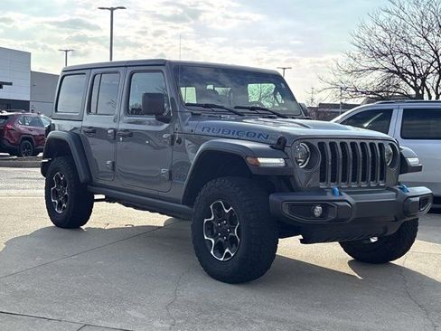 Used 2023 Jeep Wrangler Unlimited Rubicon 4xe w/ Cold Weather Group image 1