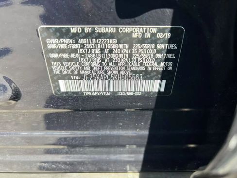 Used 2019 Subaru Forester Sport AWD/4WD image 27