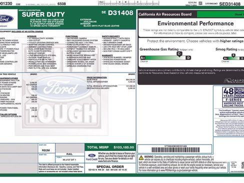 Used 2025 Ford F450 Platinum w/ FX4 Off-Road Package AWD/4WD image 25