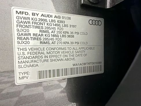 New 2026 Audi Q7 2.0T Premium image 20