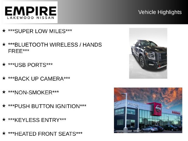 Used 2020 Nissan Titan PRO-4X w/ Pro-4x Convenience Package AWD/4WD image 2