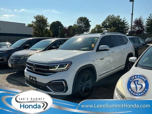 Used 2022 Volkswagen Atlas SEL R-Line AWD/4WD image 1