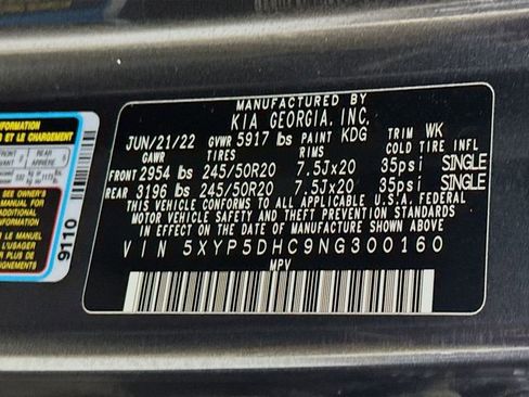 Used 2022 Kia Telluride SX w/ SX Prestige Package image 39