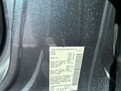 Used 2021 Nissan Titan SV w/ Accessory Utility Package RWD image 19