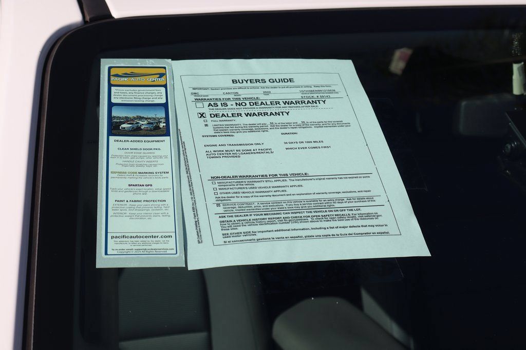 Used 2022 GMC Canyon Elevation Standard w/ Convenience Package RWD image 46