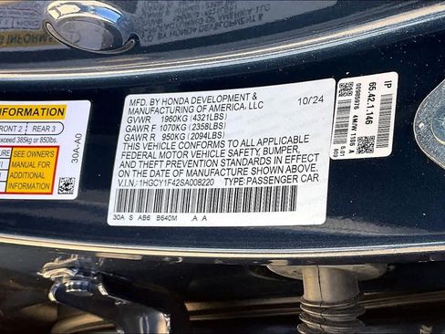 Used 2025 Honda Accord SE image 38