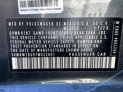 New 2026 Volkswagen Jetta Sport image 19