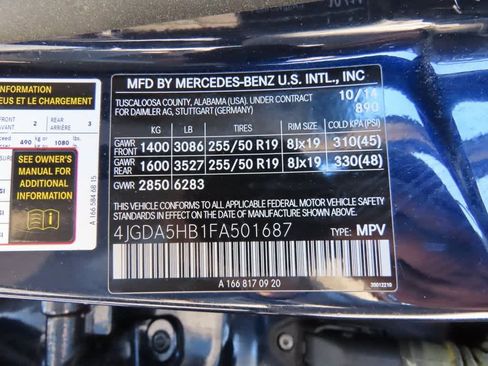 Used 2015 Mercedes-Benz ML 350 4MATIC image 30