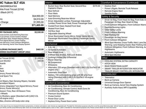 Used 2024 GMC Yukon SLT w/ SLT Luxury Package RWD image 6