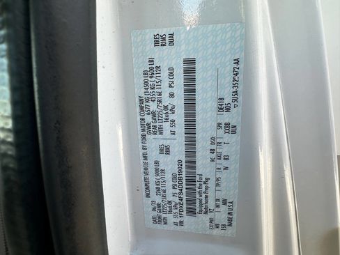 Used 2013 Ford E-450 and Econoline 450 Super Duty w/ Motorhome Prep Pkg image 33