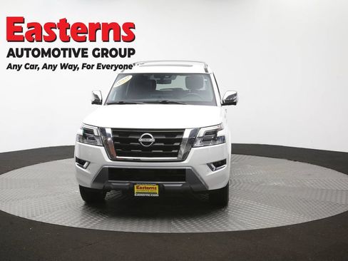 Used 2023 Nissan Armada Platinum w/ Captain's Chairs Package AWD/4WD image 60