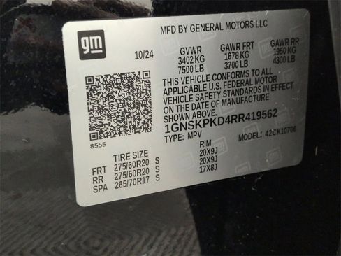 Used 2024 Chevrolet Tahoe Z71 w/ Luxury Package image 35