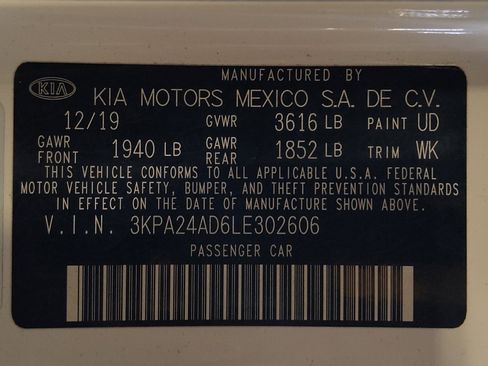 Used 2020 Kia Rio S FWD image 33