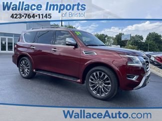 Used 2024 Nissan Armada Platinum w/ Captain's Chairs Package AWD/4WD video 1