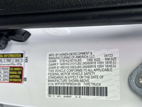 Used 2023 Honda Ridgeline RTL-E image 31