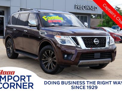 Used 2019 Nissan Armada Platinum w/ Captain's Chairs Package