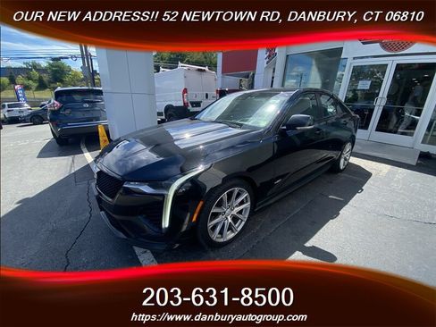 Used 2021 Cadillac CT4 V w/ Technology Package AWD/4WD image 3