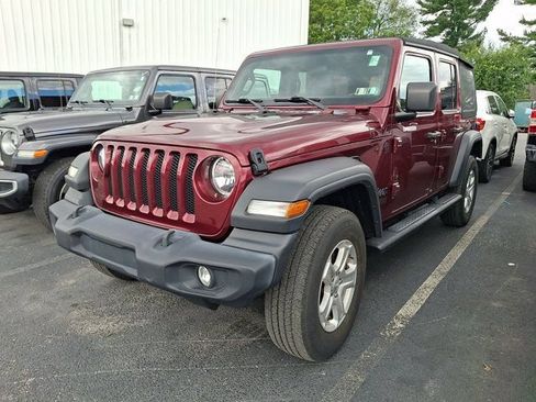 Certified 2021 Jeep Wrangler Unlimited Sport AWD/4WD image 3