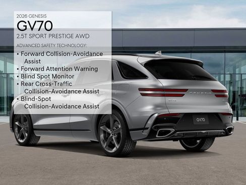 New 2026 Genesis GV70 2.5T Sport Prestige image 7