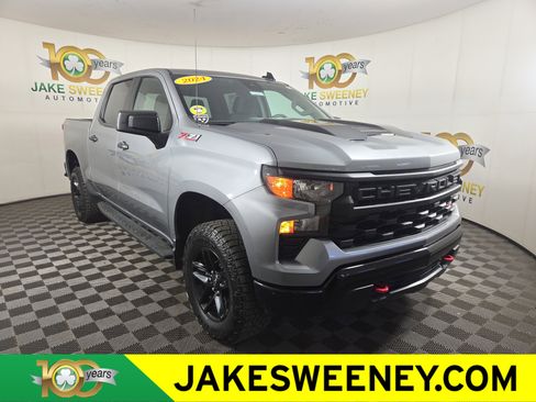 Certified 2024 Chevrolet Silverado 1500 Custom Trail Boss AWD/4WD image 1