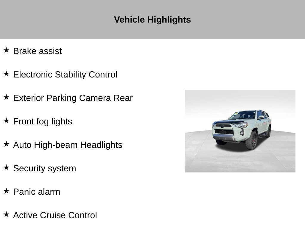 Used 2022 Toyota 4Runner TRD Off-Road Premium w/ TRD Black Wheel Package (TMS) AWD/4WD image 54