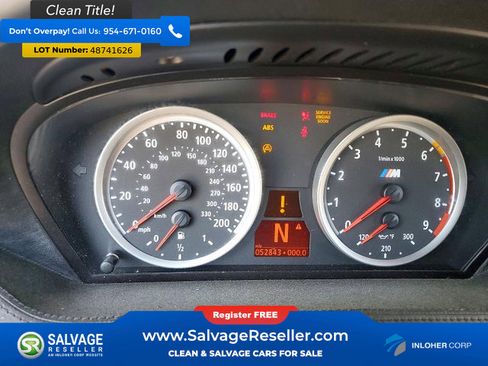 Used 2007 BMW M6 Convertible image 12