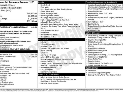 Used 2023 Chevrolet Traverse Premier image 2