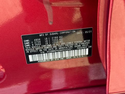 Used 2021 Subaru Legacy Touring XT w/ Popular Package #3 image 32