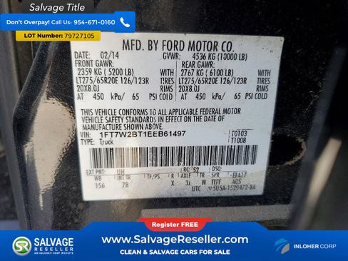 Used 2014 Ford F250 Platinum AWD/4WD image 16