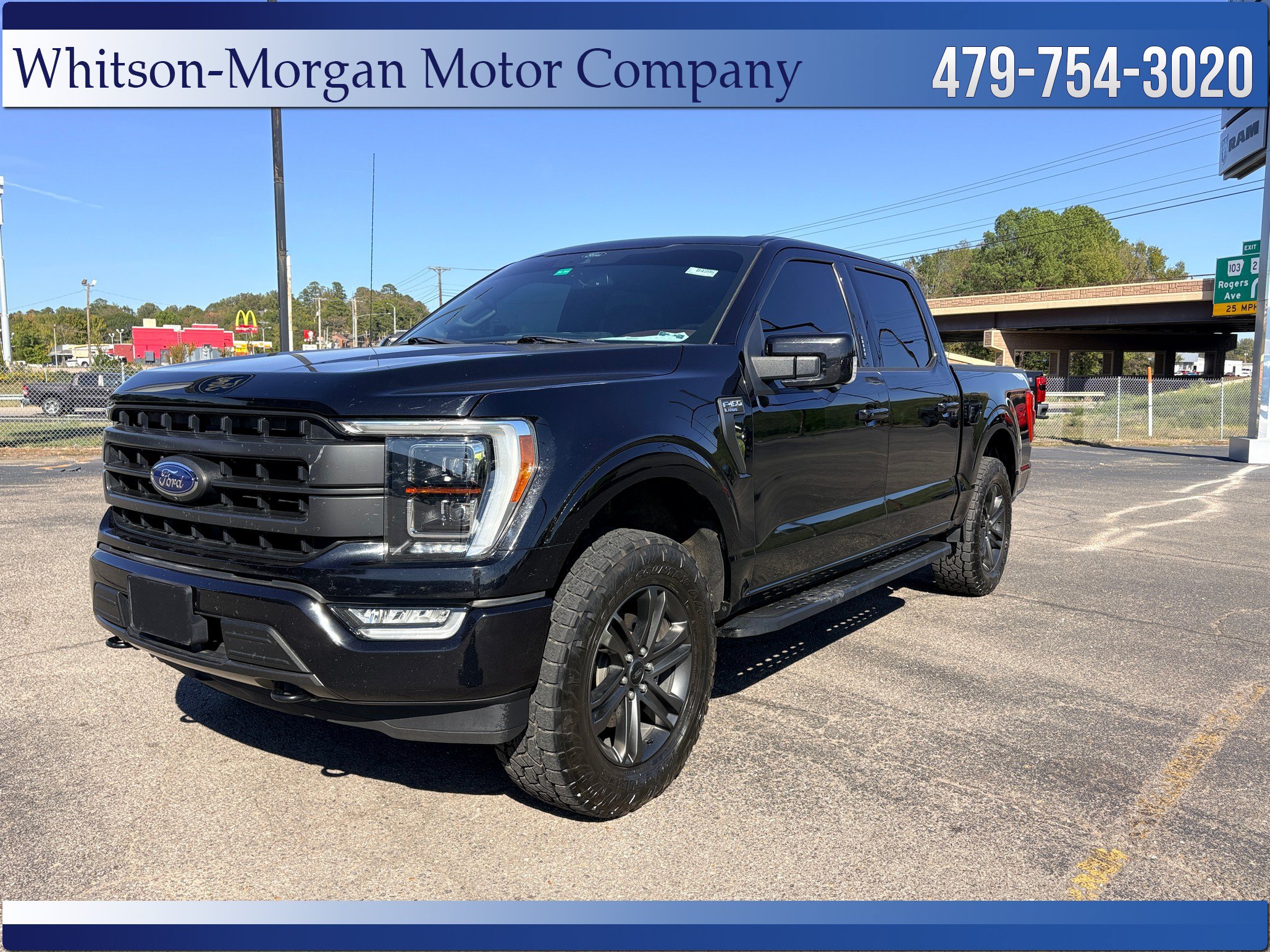 Used 2021 Ford F150 Lariat w/ Equipment Group 502A High AWD/4WD image 1
